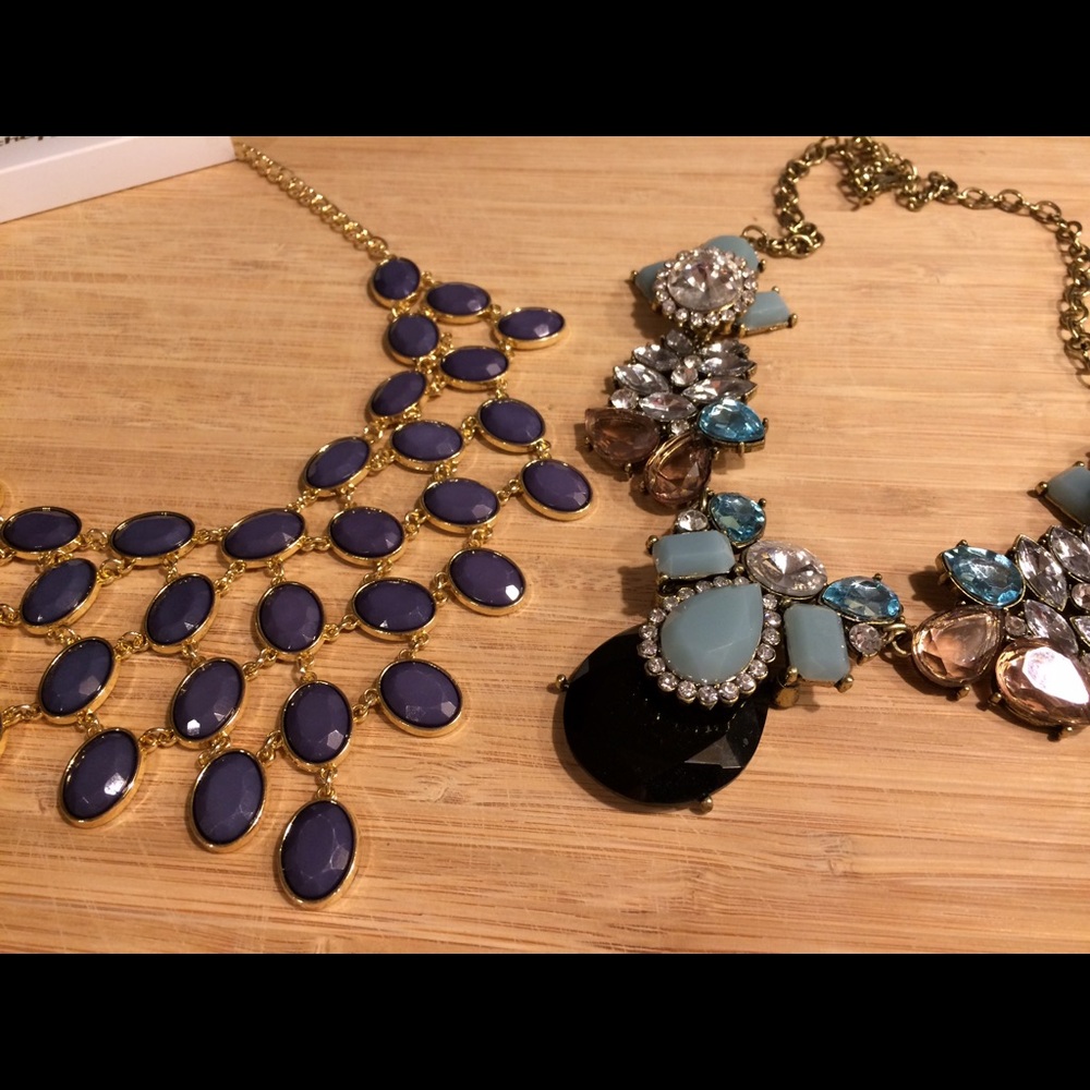 Two new statement necklaces!