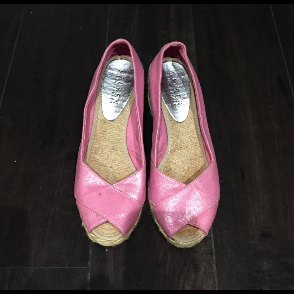 Lauren Ralph Lauren espadrille wedges