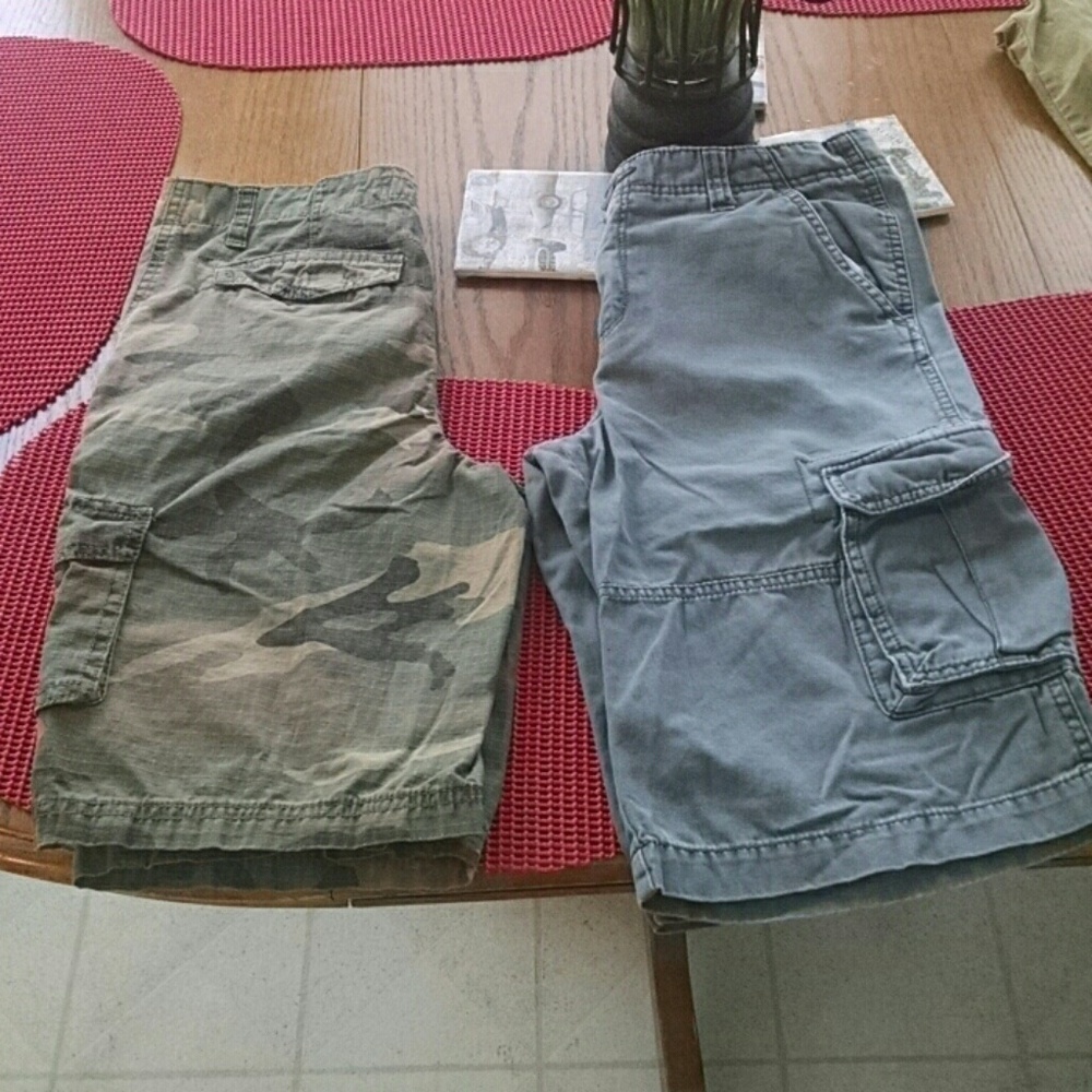 2 pair of cargo shorts