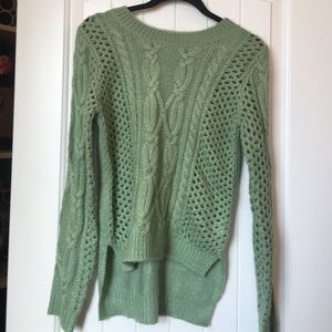 Light Green Oversized Sweater