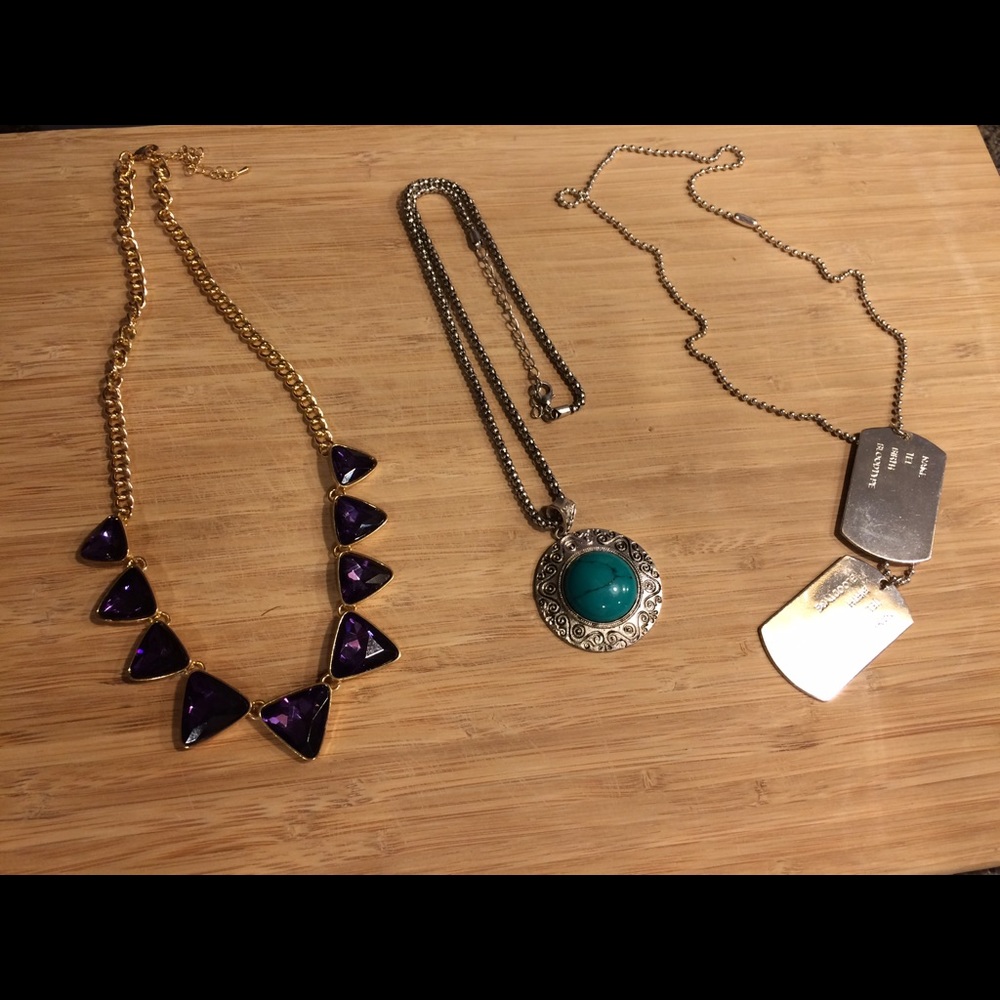 Statement necklace combo All NWOT