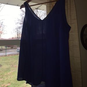 Navy blue tank
