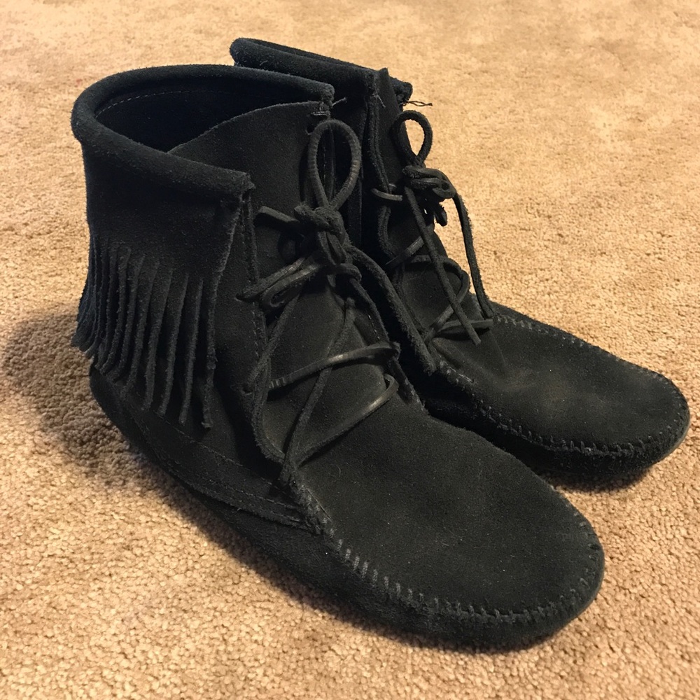 Moccasin Ankle Boots
