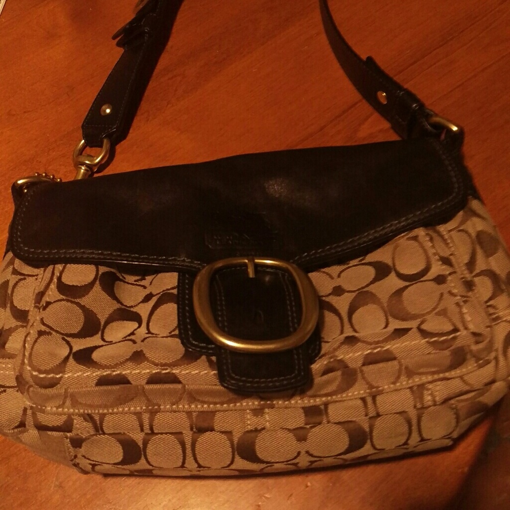 Coach bag, used