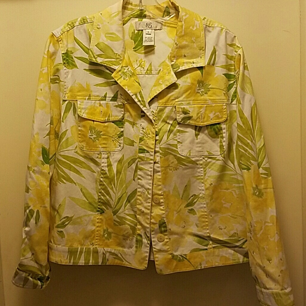 Woman's print jacket