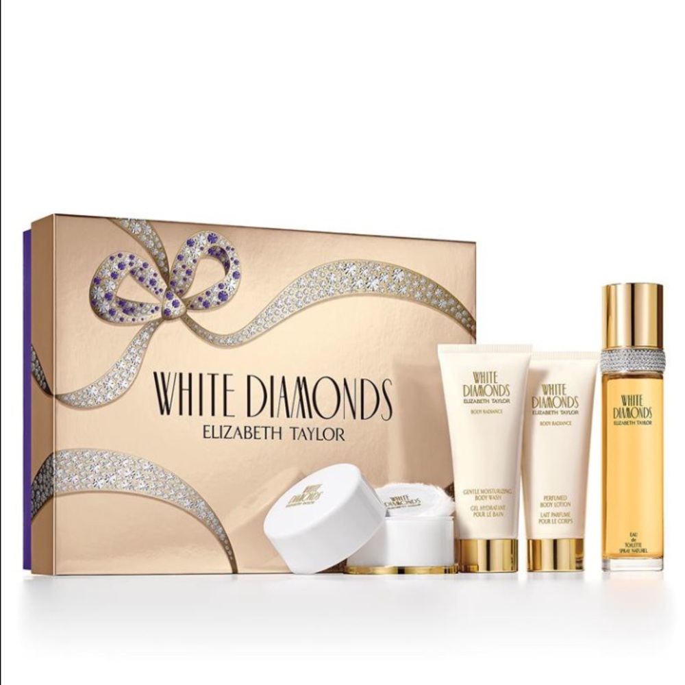 Elizabeth Taylor White Diamonds 4 piece Gift Set