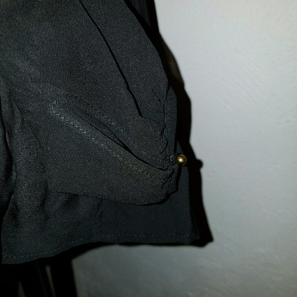 Carmen Marc Volvo Petite Black Blouse - Picture 4 of 5