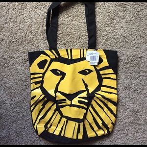 NWT LION KING MUSICAL TOTE BAG