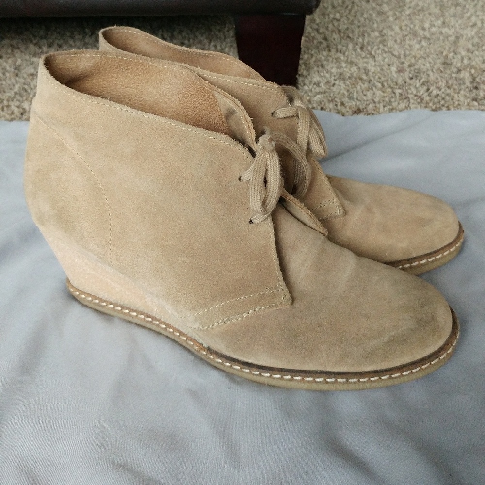 J Crew Macalister Wedge Bootie