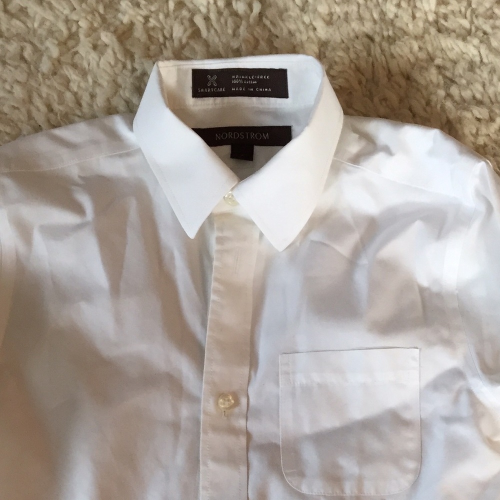 Boys Nordstrom white dress shirt