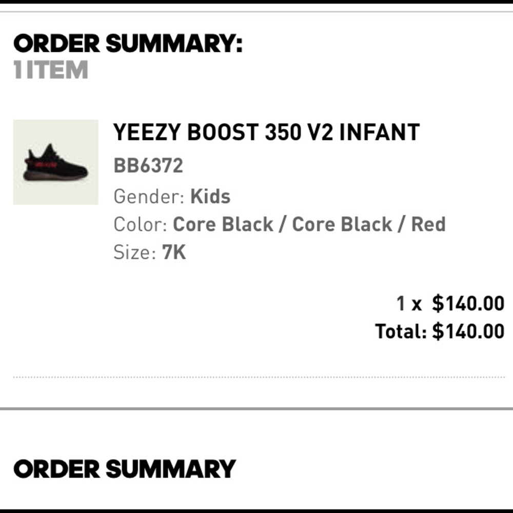 Kids Yeezy Boost 350 V2 *Size 7k*