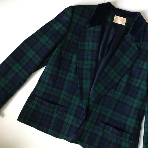 Pendleton Jackets & Blazers - {PENDLETON} Vintage Tartan Blazer