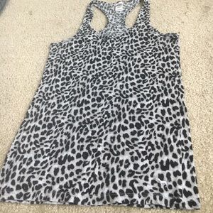 PINK Animal print tank