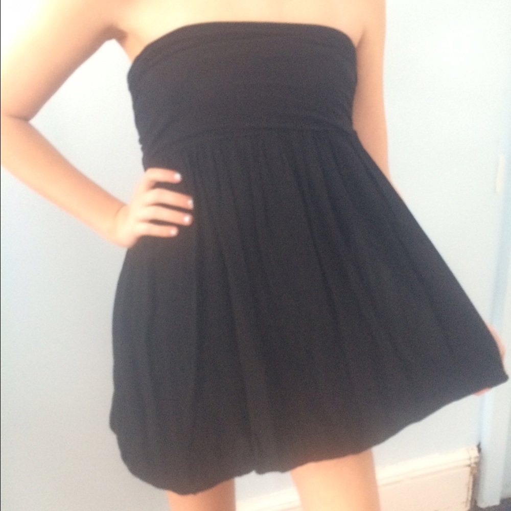 Ella Moss bubble hem strapless dress