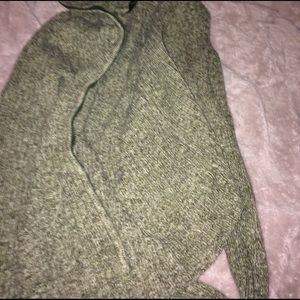 Cardigan hoodie