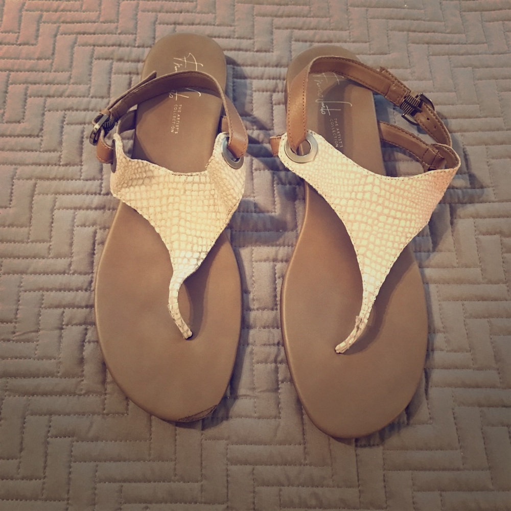 Franco Sarto Flat Ankle Strap Sandal