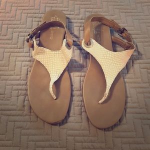 Franco Sarto Flat Ankle Strap Sandal