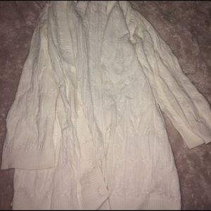 Off white cardigan