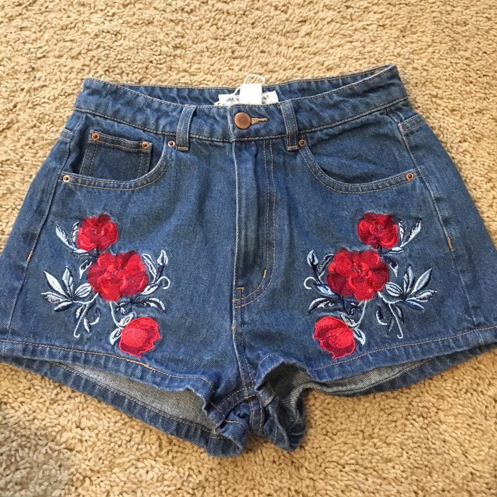 Embroidered Denim