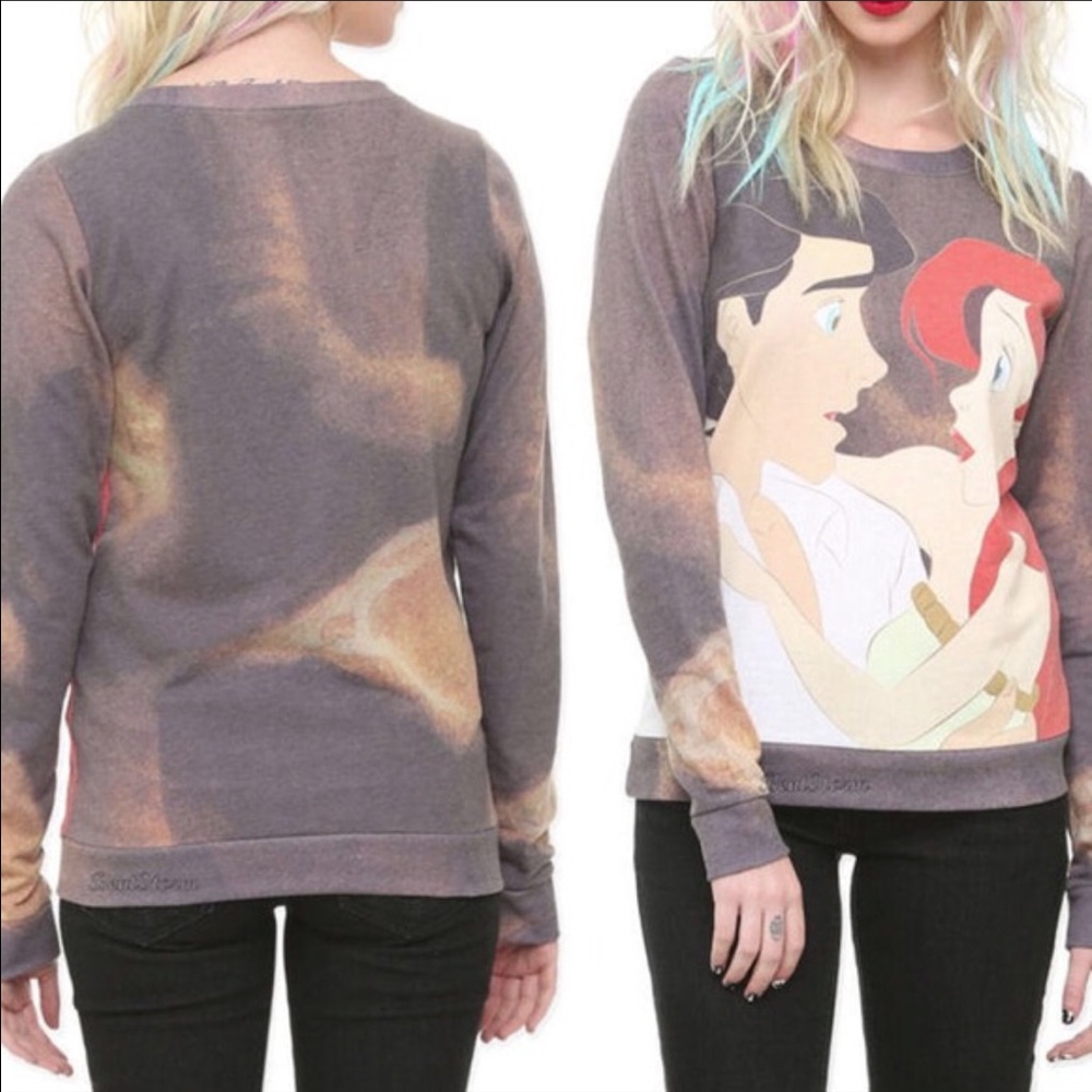Eric and Ariel sweatshirt pullover