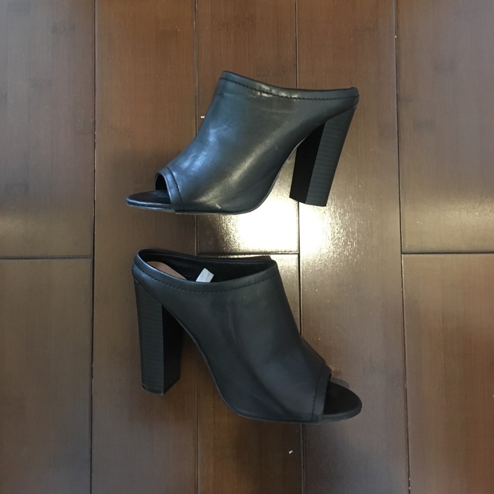 Black heels