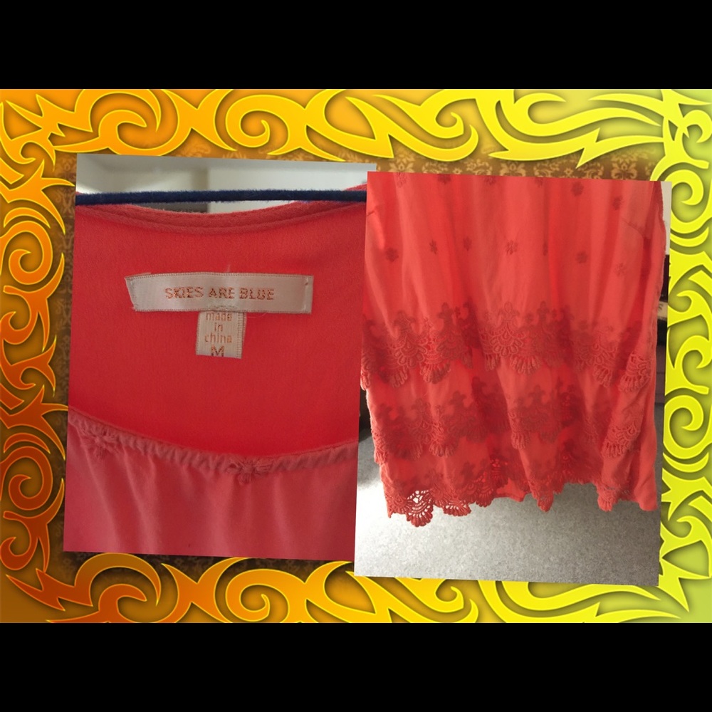 Coral Tank Top - Stitch Fix - Picture 2 of 2