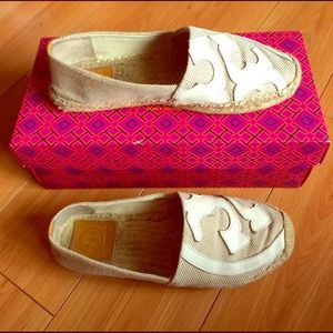 Tory Burch Logo Espadrille