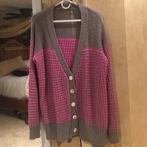 Oversized cardigan