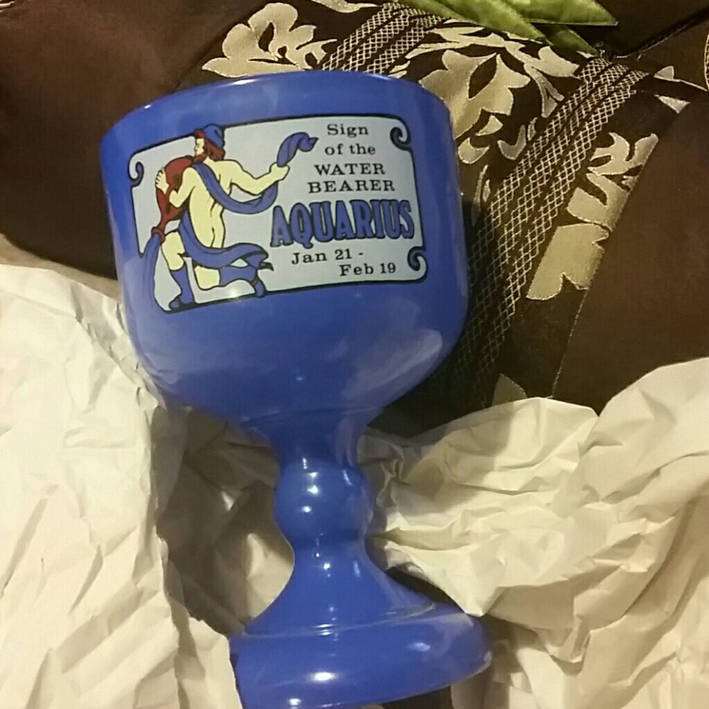 Zodiac sign cup