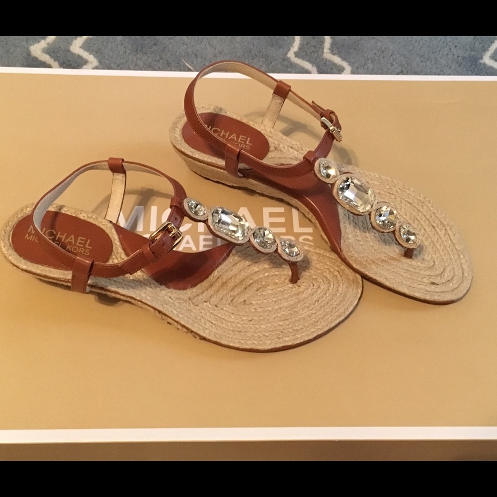 Michael Kors Sylvia Thong Sandals