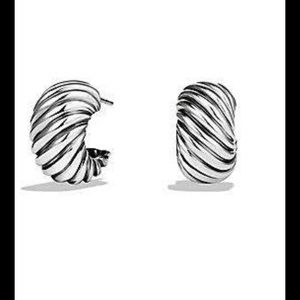 David Yurman Small Hoops Classic