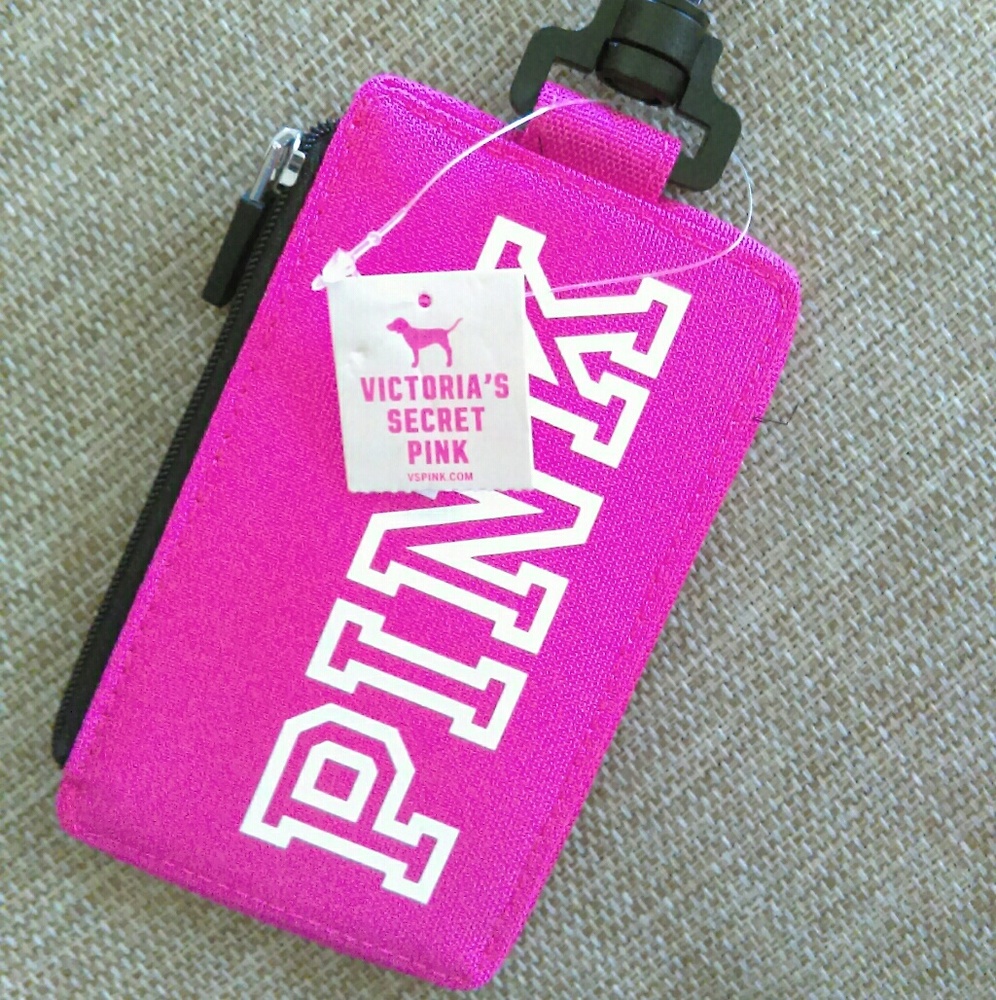 VS PINK id holder.
