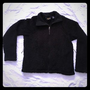 Mountain hardware fuzzy fleece jacket