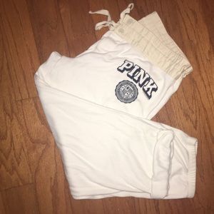 PINK VICTORIA SECRET- runner/sweat pants