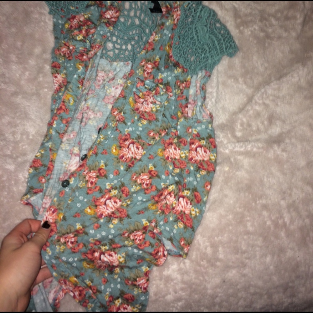 Floral cover up