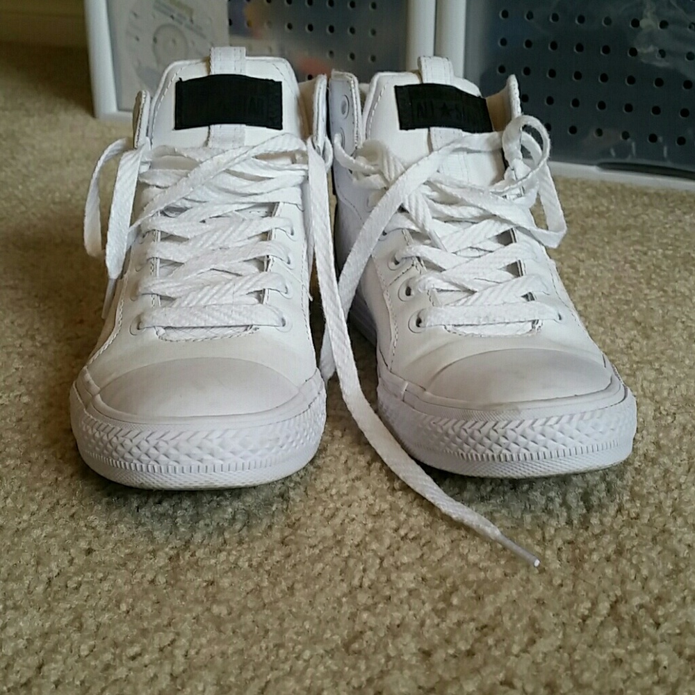 White converse allstars