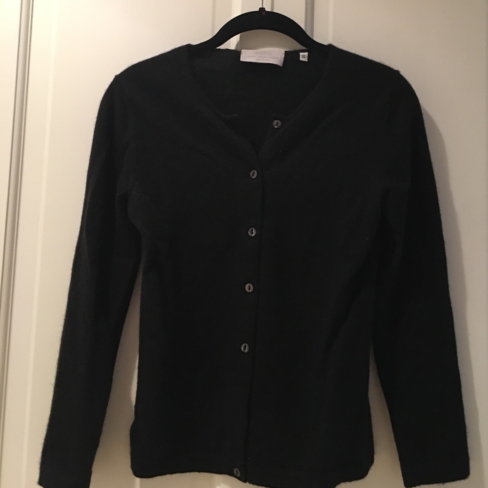 Barney’s cashmere cardigan