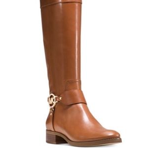 Michael Kors Fulton Harness Riding Boots