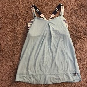 Lululemon tank top with built in bra