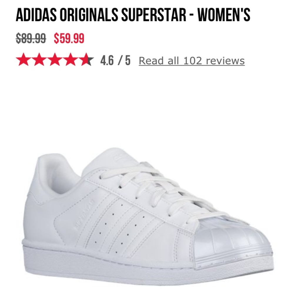 Adidas Superstar glossy toe 9.5