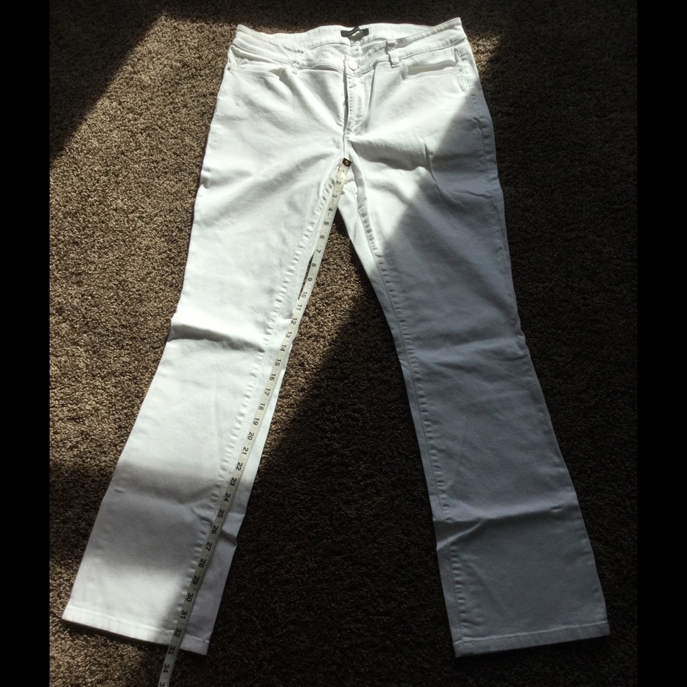 Ann Taylor Curvy Bootcut jeans.