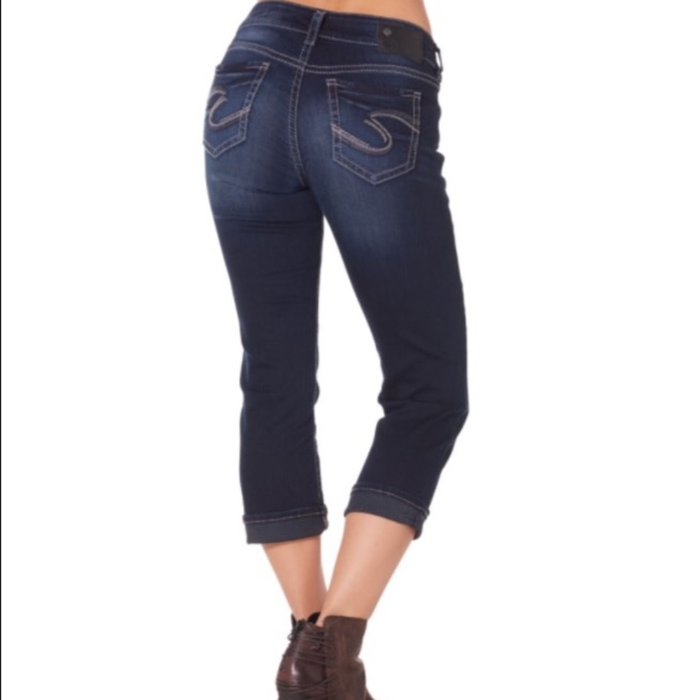 Silver Jeans Co. Suki Mid Capri Jean