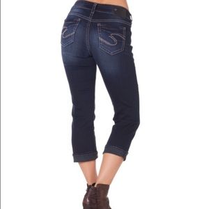 Silver Jeans Co. Suki Mid Capri Jean