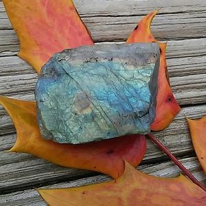 Raw Labradorite Crystal, Healing Stone
