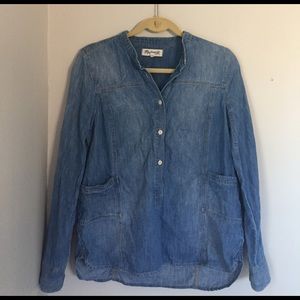 denim Madewell top