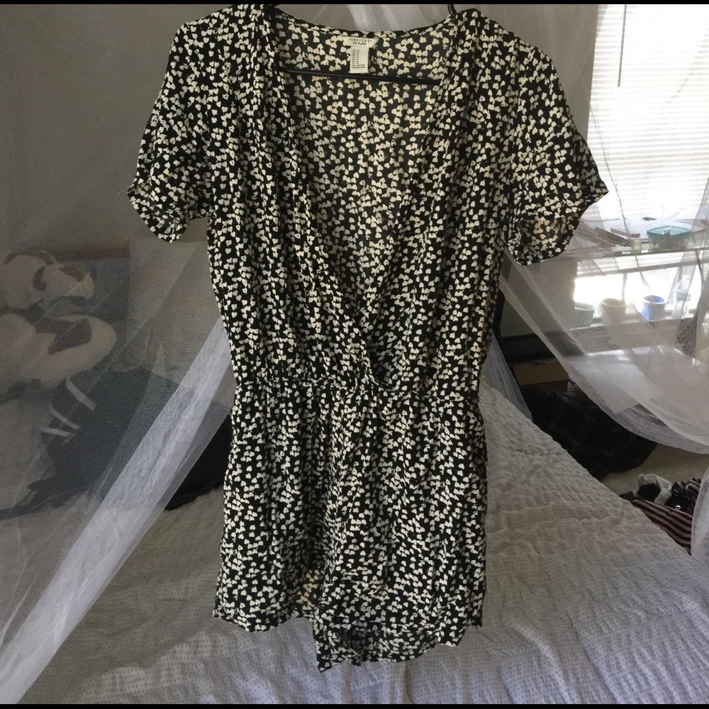 Romantic Forever 21 Romper