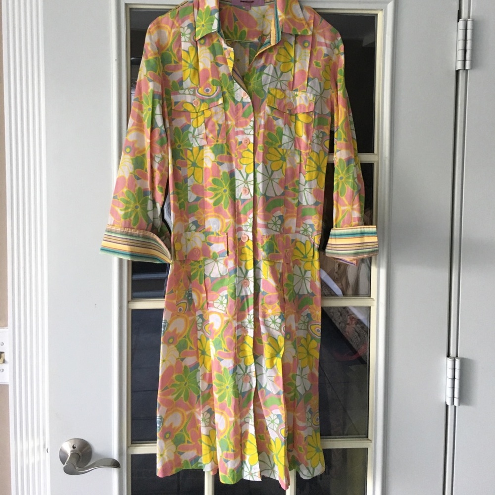 Vintage shirt dress