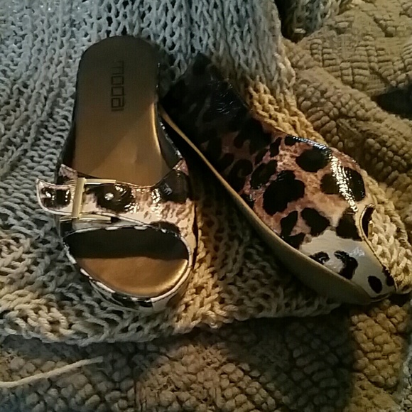 Moda International Shoes - Moda Leopard Slides (7)