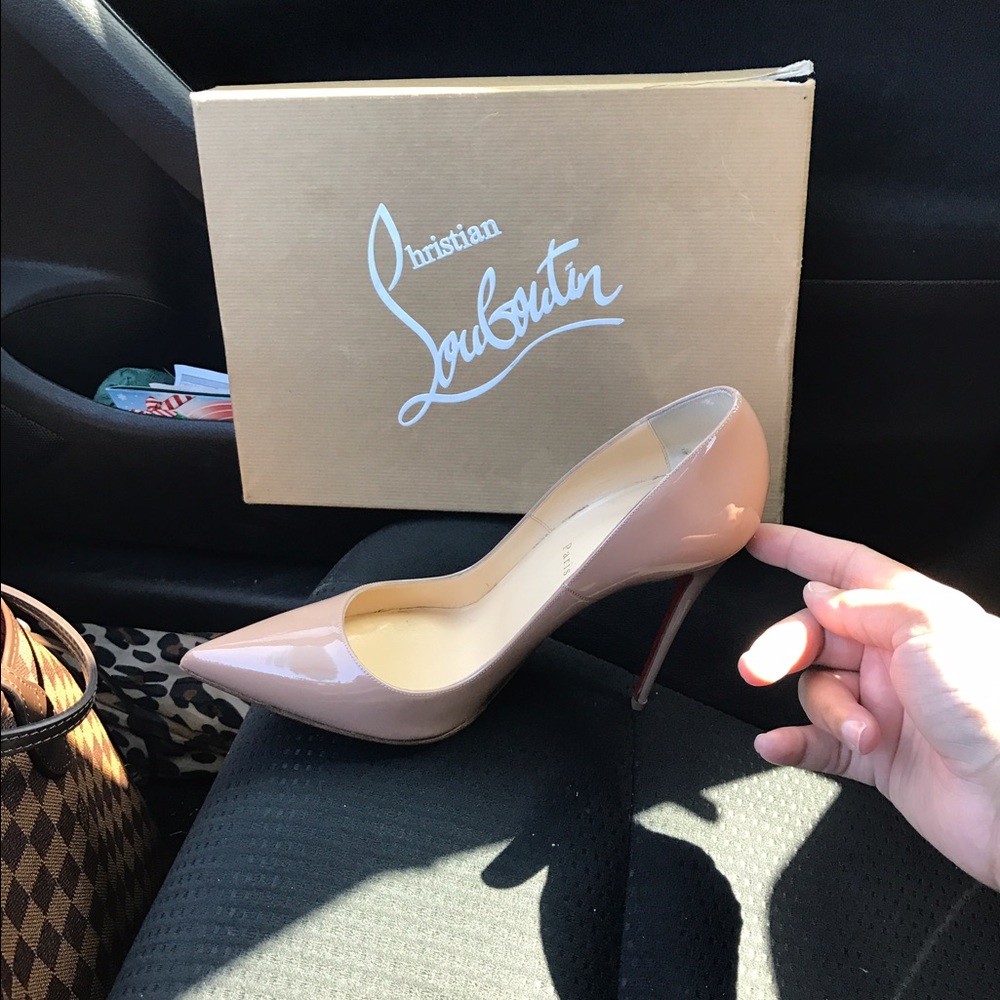 Nude color CL So Kate 120 mm