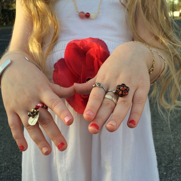 ANY SIZE Knotted Charm Ring! - Picture 4 of 5